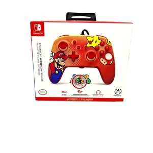 NEW! Nintendo Switch Wireless LED Gaming Remote – Light Clear by Press Play!!